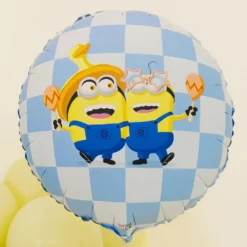 Folieballon Rund Minions