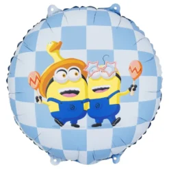 Folieballon Rund Minions