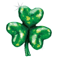 Folieballon Shamrock Holographic Shape