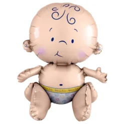 Folieballon Siddende Baby