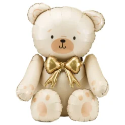 Folieballon Siddende Teddybjørn
