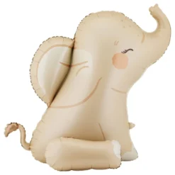 Folieballon Sittende Elefant