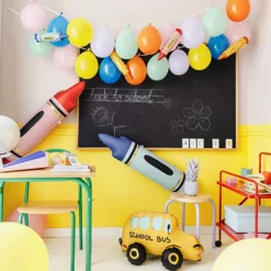 Folieballon Skolebus