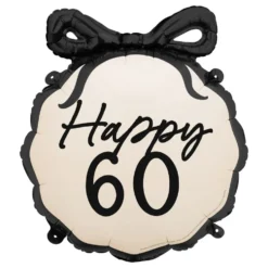 Folieballon Sløjfe Happy 60
