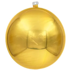 Folieballon Spejlkugle Guld 3-pak