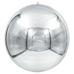 Folieballon Spejlkugle Sølv 3-pak
