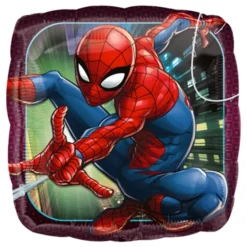 Folieballon Spider-Man Kvadrat