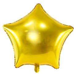 Folieballon Stjerne Guld