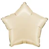 Folieballon Stjerne Satin Cream