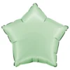Folieballon Stjerne Satin Glazed Mint