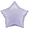 Folieballon Stjerne Satin Lilac