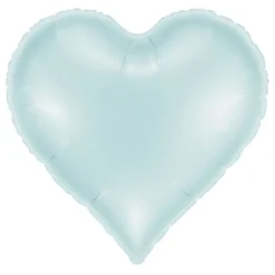 Folieballon Sweetie Heart Satin Pastelblå