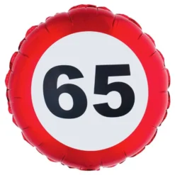 Folieballon Trafikskilt 65