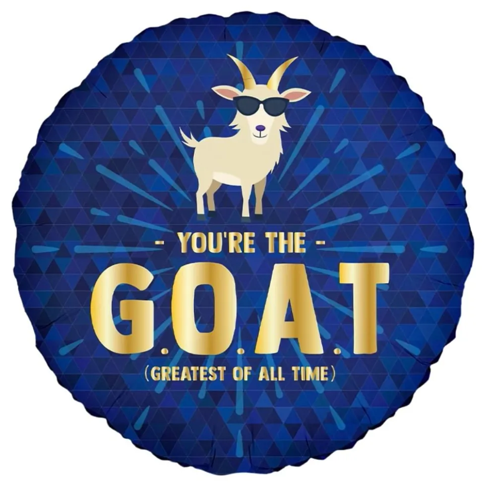 Folieballon You're the GOAT