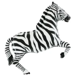 Folieballon Zebra