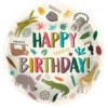 Folieballon Zoo Party Happy Birthday