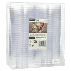Forme Fingerfood Rund Transparent