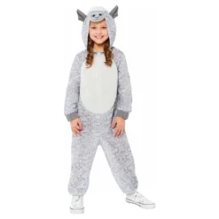 Får Jumpsuit Børnekostume