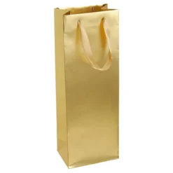 Gavepose Flaske Guld