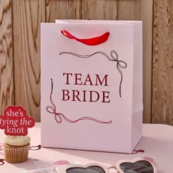 Gaveposer Team Bride Lyserød Sløjfe