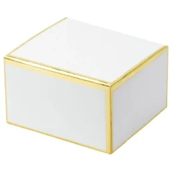 Gaveæsker Hvid/Guld