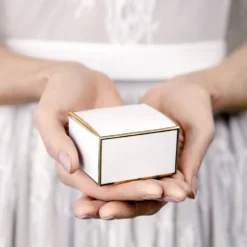 Gaveæsker Hvid/Guld