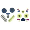 Gel Stickers til Græskar Day of the Dead