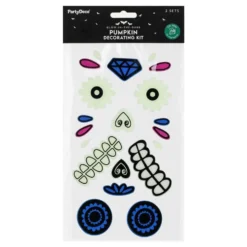 Gel Stickers til Græskar Day of the Dead