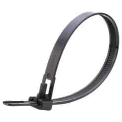 Genanvendelige Kabelstrips Sorte