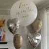 Gigantisk Ballon Love Is In The Air Guld