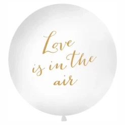 Gigantisk Ballon Love Is In The Air Guld