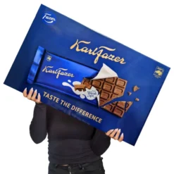 Gigantisk Chokolade Karl Fazer