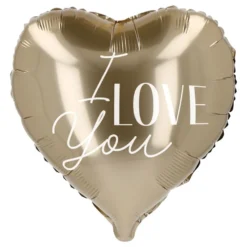 Gigantisk Folieballon Hjerte I Love You