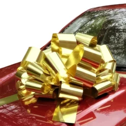 Gigantisk Gaveroset Guld Metallic