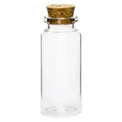 Glasflaske med Korklåg