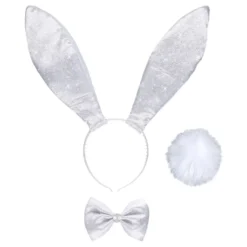 Glitterbunny Hvidt Tilbehørssæt
