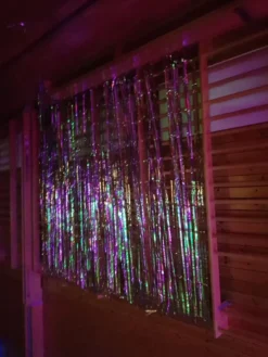 Glitterdraperi