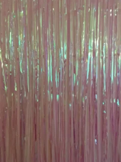 Glittergardin Farvestrålende