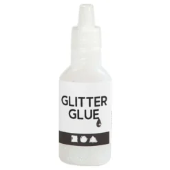 Glitterlim på Flaske