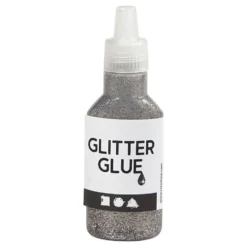 Glitterlim på Flaske
