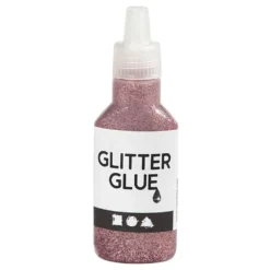 Glitterlim på Flaske