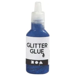 Glitterlim på Flaske
