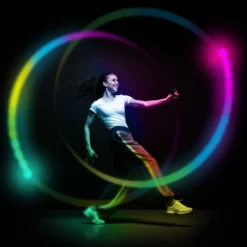 Glow Dansebold med LED Farveskift