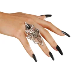 Gotisk Metalring Edderkop