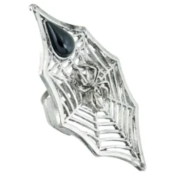 Gotisk Metalring Edderkop