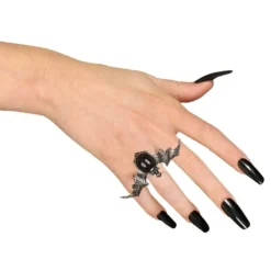 Gotisk Ring Flagermus