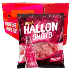 Grahns Sure Hindbærshots Storpak