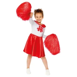 Grease Sandy Rydell Cheerleader Børnekostume