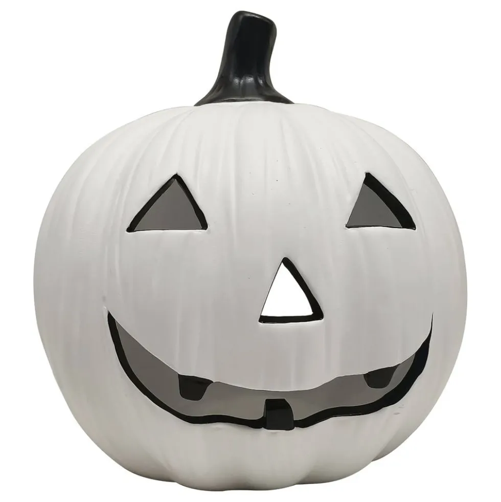 Græskar Halloween Hvid
