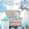 Guirlande Baby Shower Blå